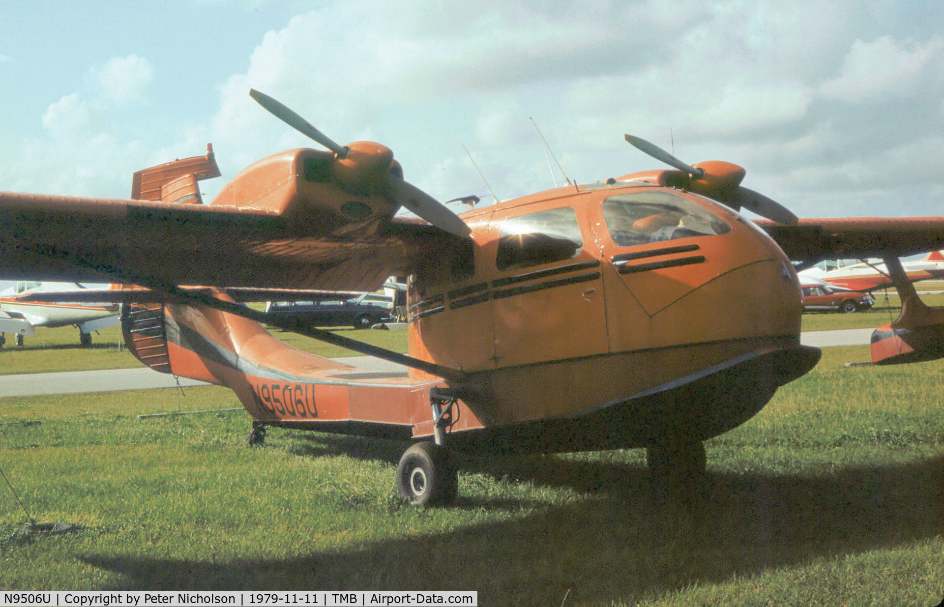 N9506U, 1974 STOL Aircraft UC-1 Twin Bee C/N 015, Stol Twin Bee seen at New Tamiami in November 1979.