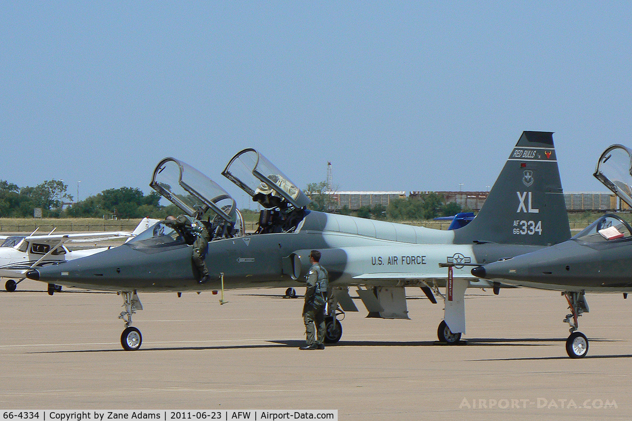 66-4334, 1966 Northrop T-38A Talon C/N N.5910, At Alliance Airport - Fort Worth, TX