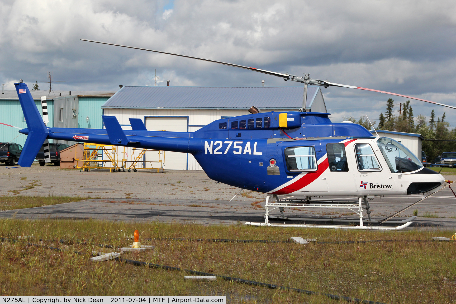 N275AL, 2004 Bell 206L-4 LongRanger IV LongRanger C/N 52285, MTF Metro Field