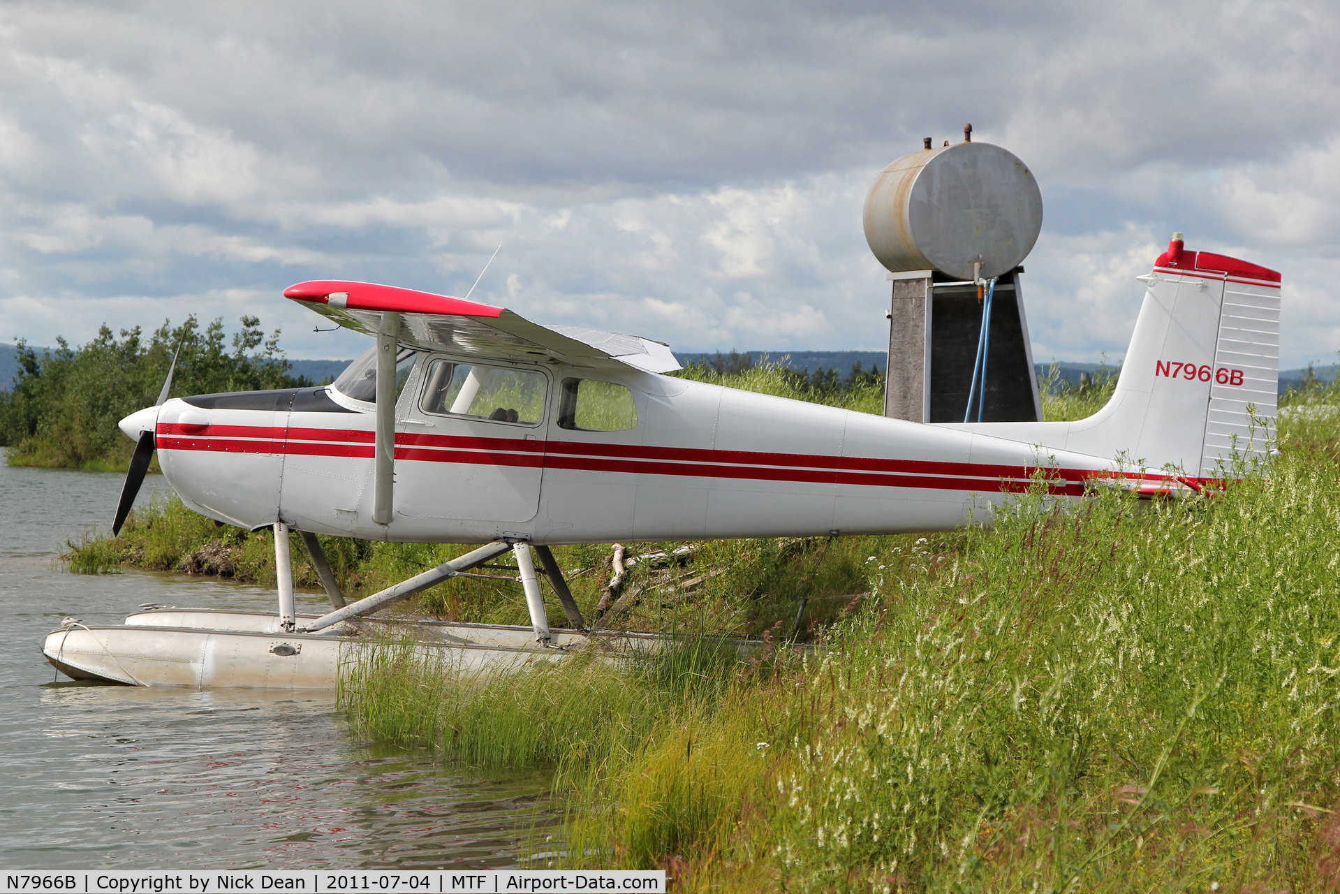 N7966B, 1957 Cessna 172 C/N 29766, MTF Metro Field