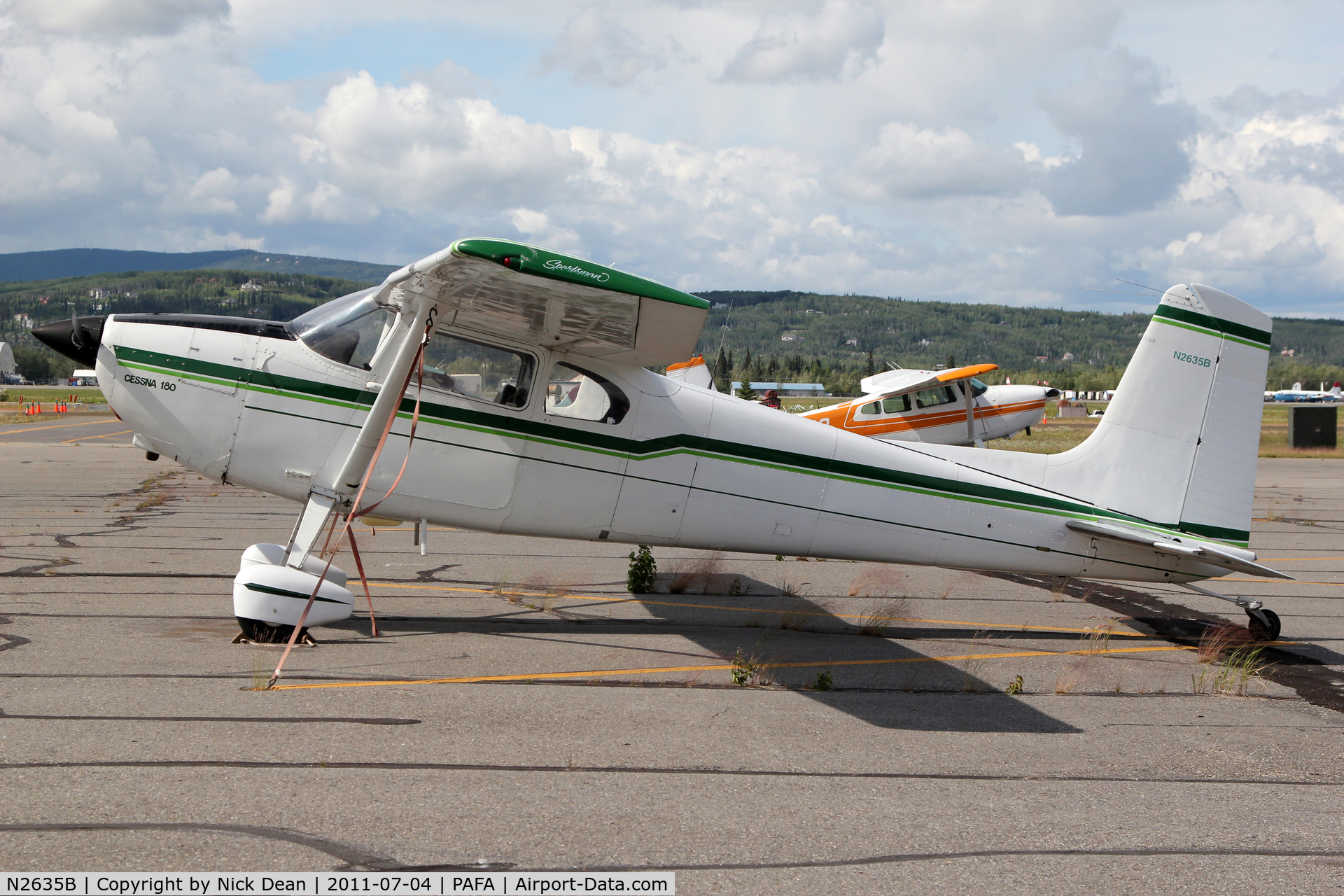 N2635B, 1959 Cessna 180B C/N 50390, PAFA/FAI