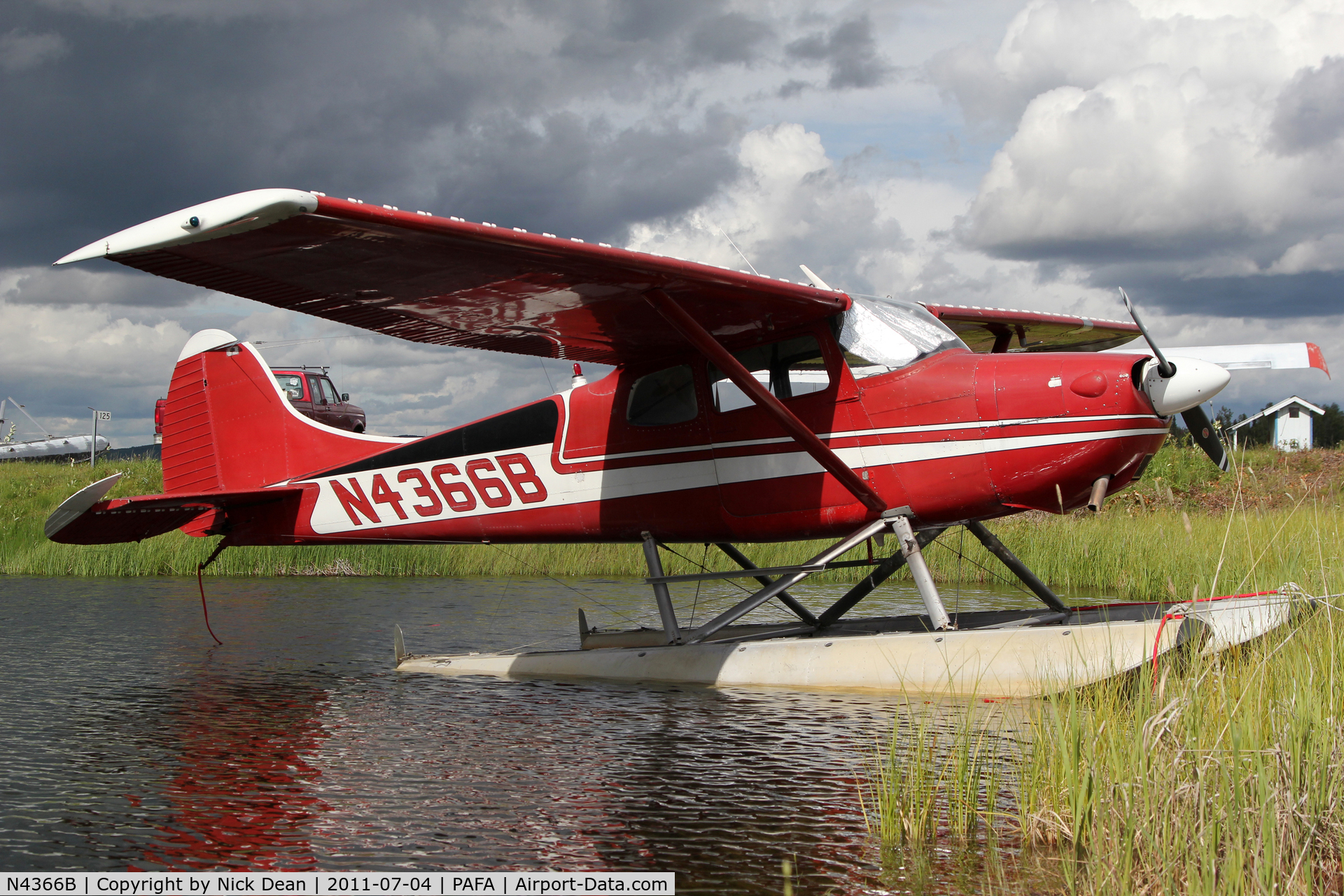 N4366B, 1955 Cessna 170B C/N 26710, PAFA/FAI