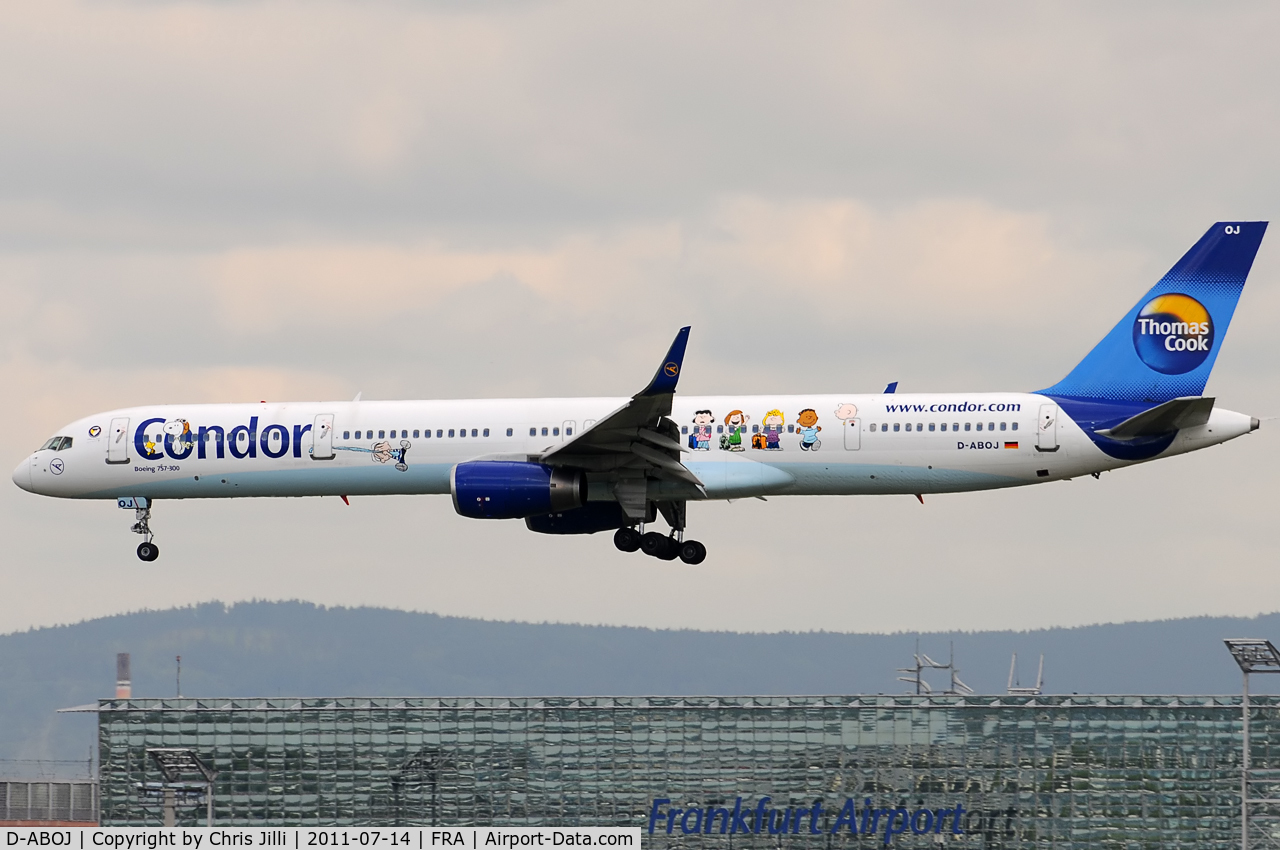 D-ABOJ, 2000 Boeing 757-330 C/N 29019, Condor