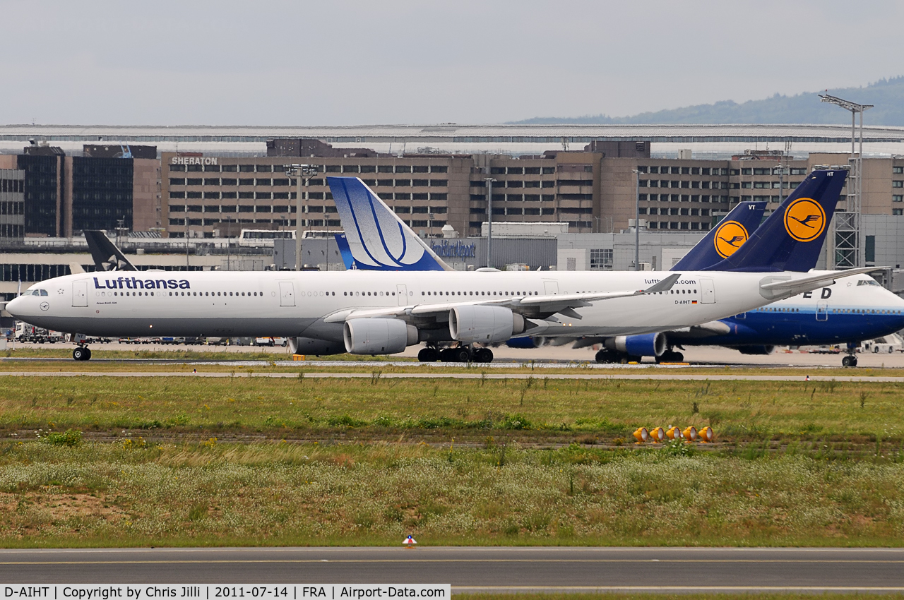 D-AIHT, 2008 Airbus A340-642 C/N 846, Lufthansa