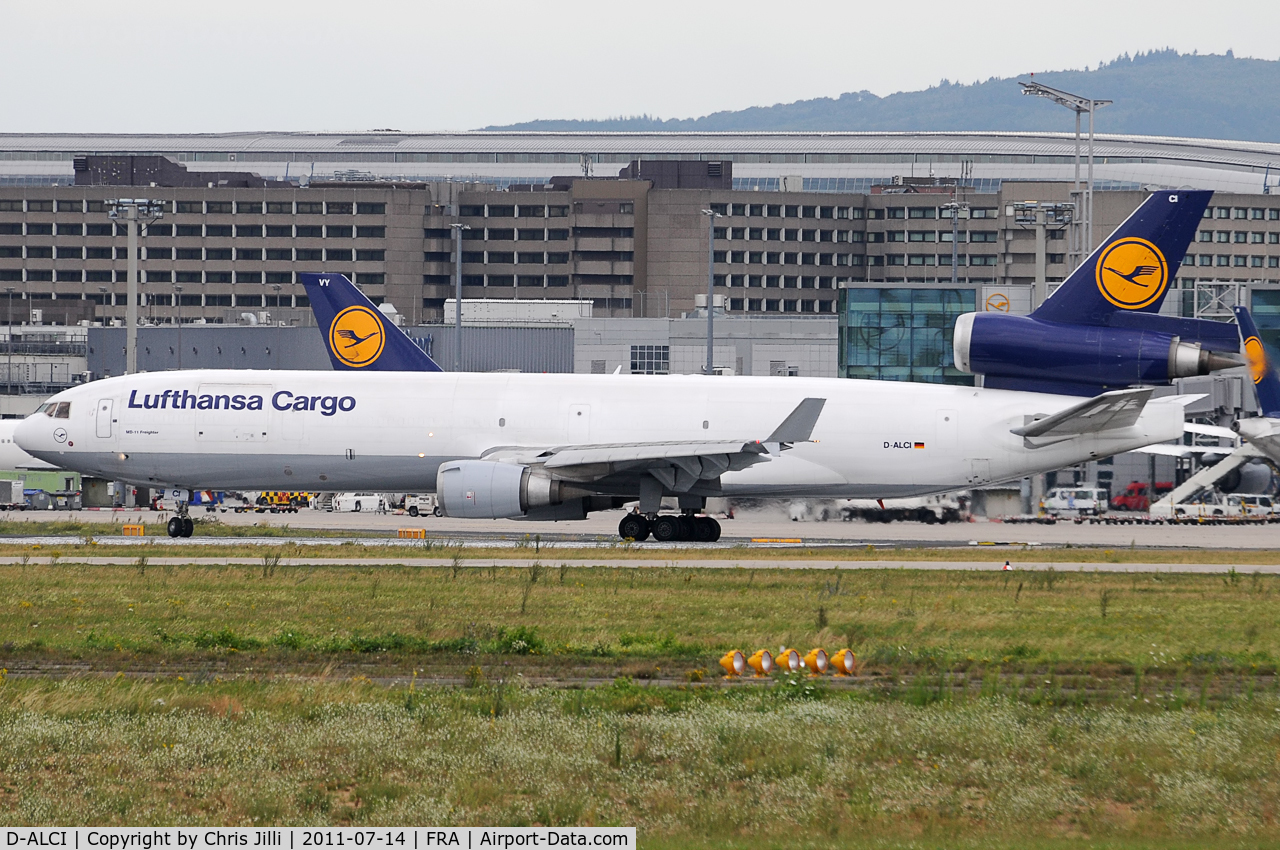 D-ALCI, 2000 McDonnell Douglas MD-11F C/N 48800, Lufthansa Cargo