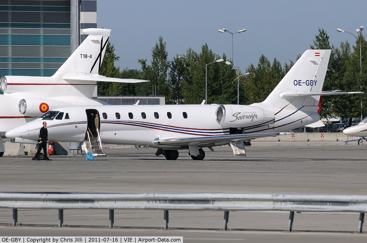 OE-GBY, 2006 Cessna 680 Citation Sovereign C/N 680-0066, Private