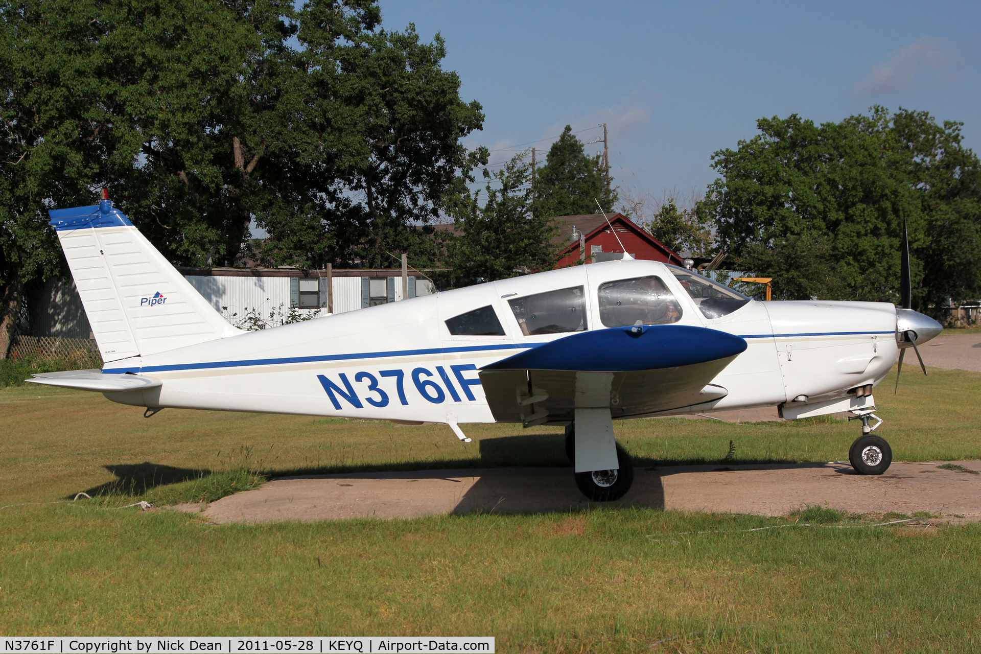 N3761F, 1970 Piper PA-28R-200 C/N 28R-35722, KEYQ/EYQ
