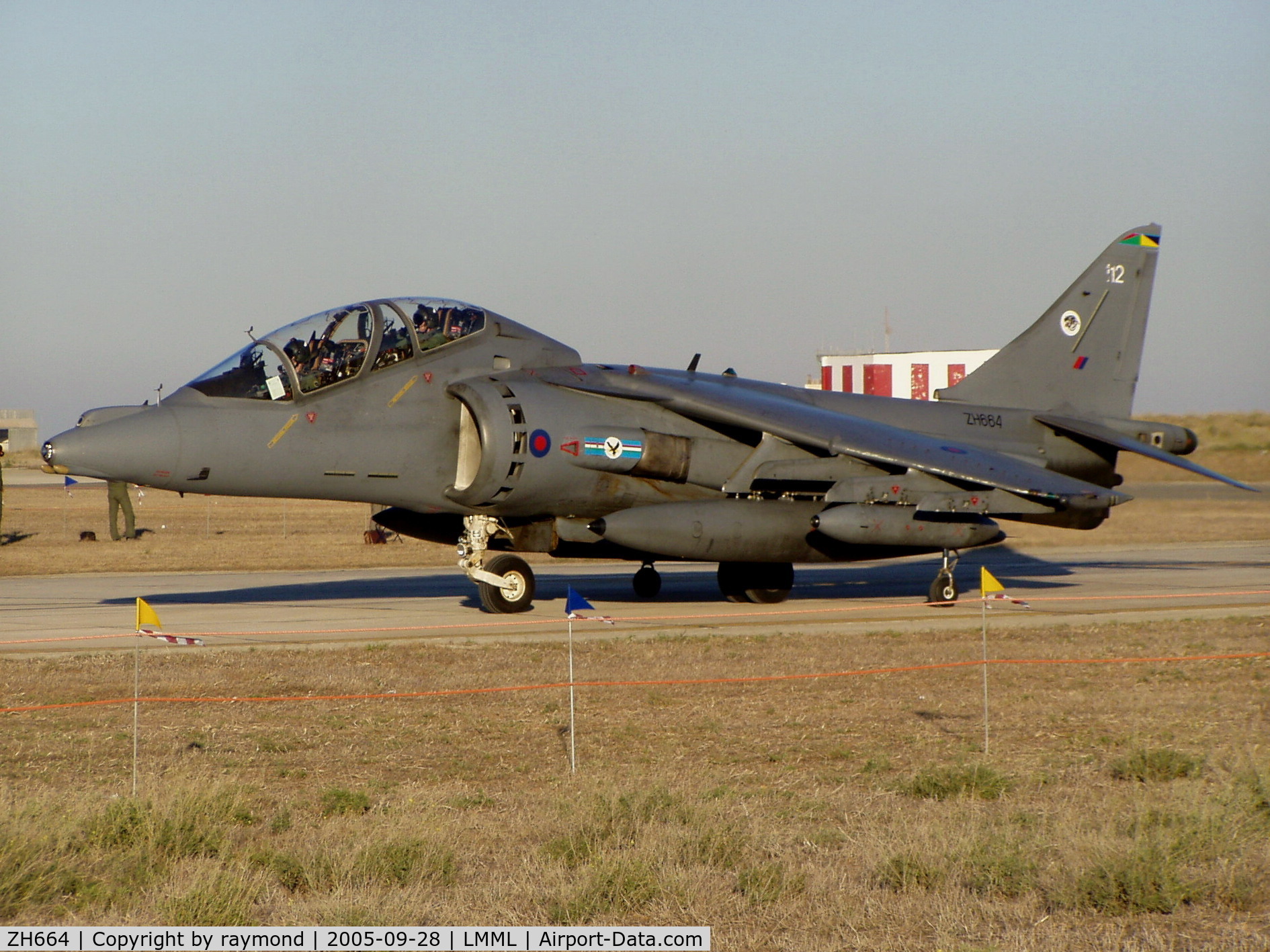 ZH664, 1995 British Aerospace Harrier T.10 C/N TX012, Harrier T10 ZH664/112 20Sqd RAF