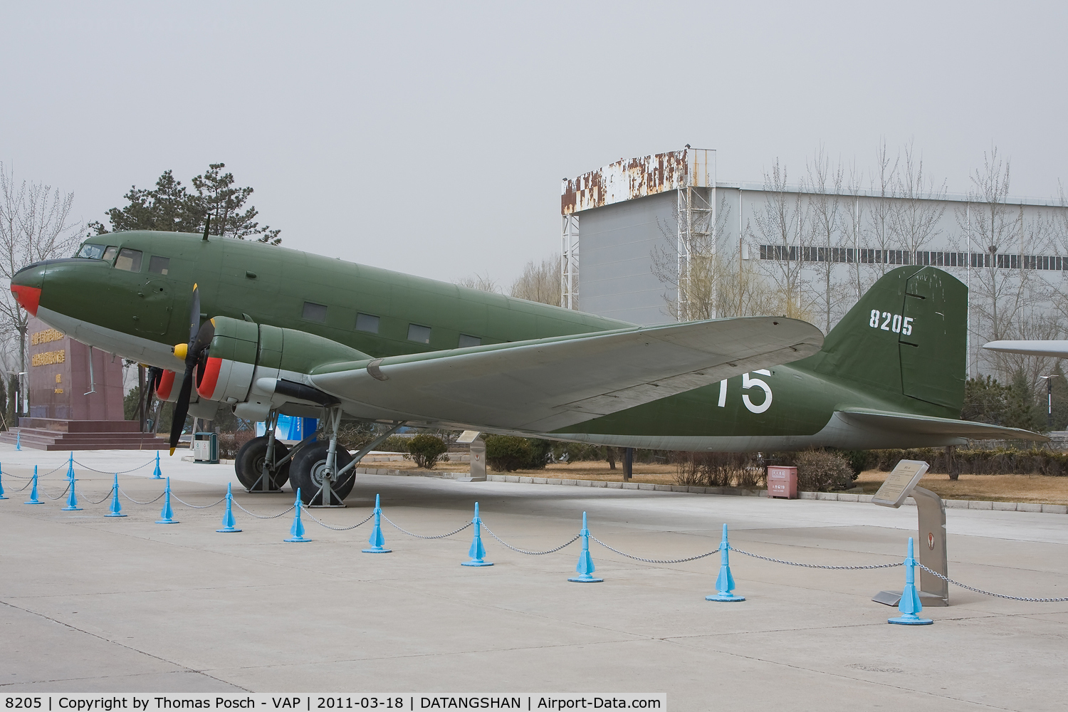 8205, 1952 Lisunov Li-2 C/N 18439709, China - Air Force