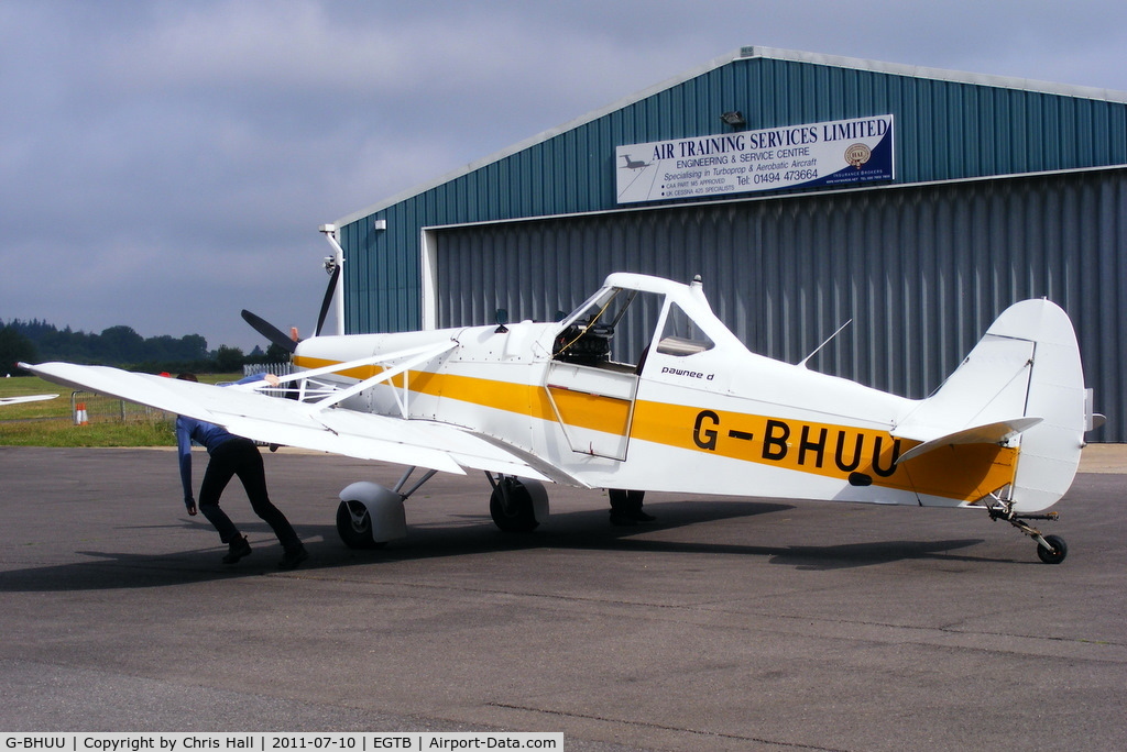 G-BHUU, 1980 Piper PA-25-235 Pawnee C/N 25-8056035, Booker Gliding Club