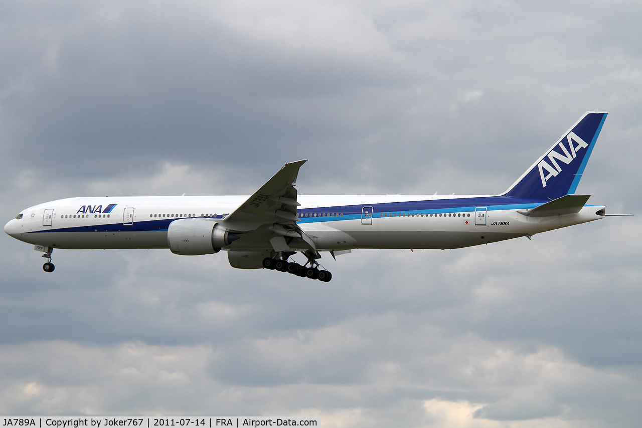 JA789A, 2010 Boeing 777-381/ER C/N 40687, ANA