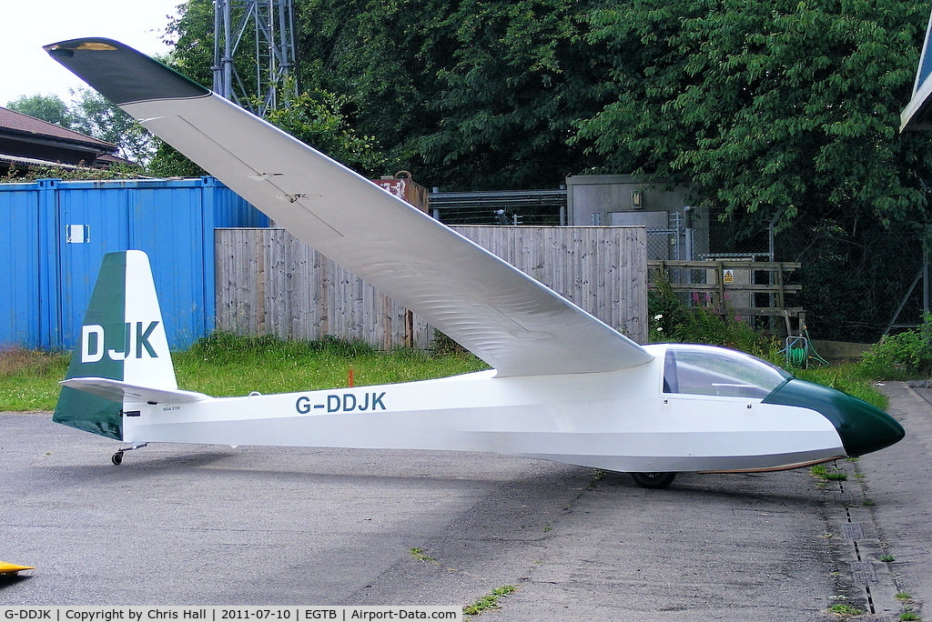 G-DDJK, 1976 Schleicher ASK-18 C/N 18030, Booker Gliding Club
