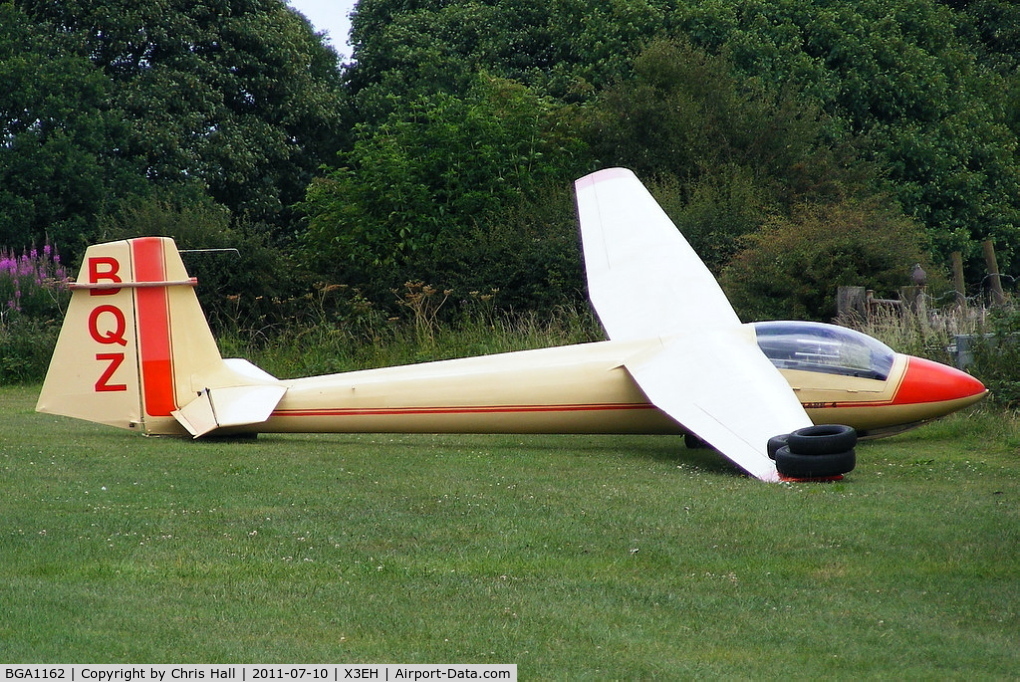BGA1162, Slingsby T-50 Skylark 4 C/N 1416, Shenington Gliding Club