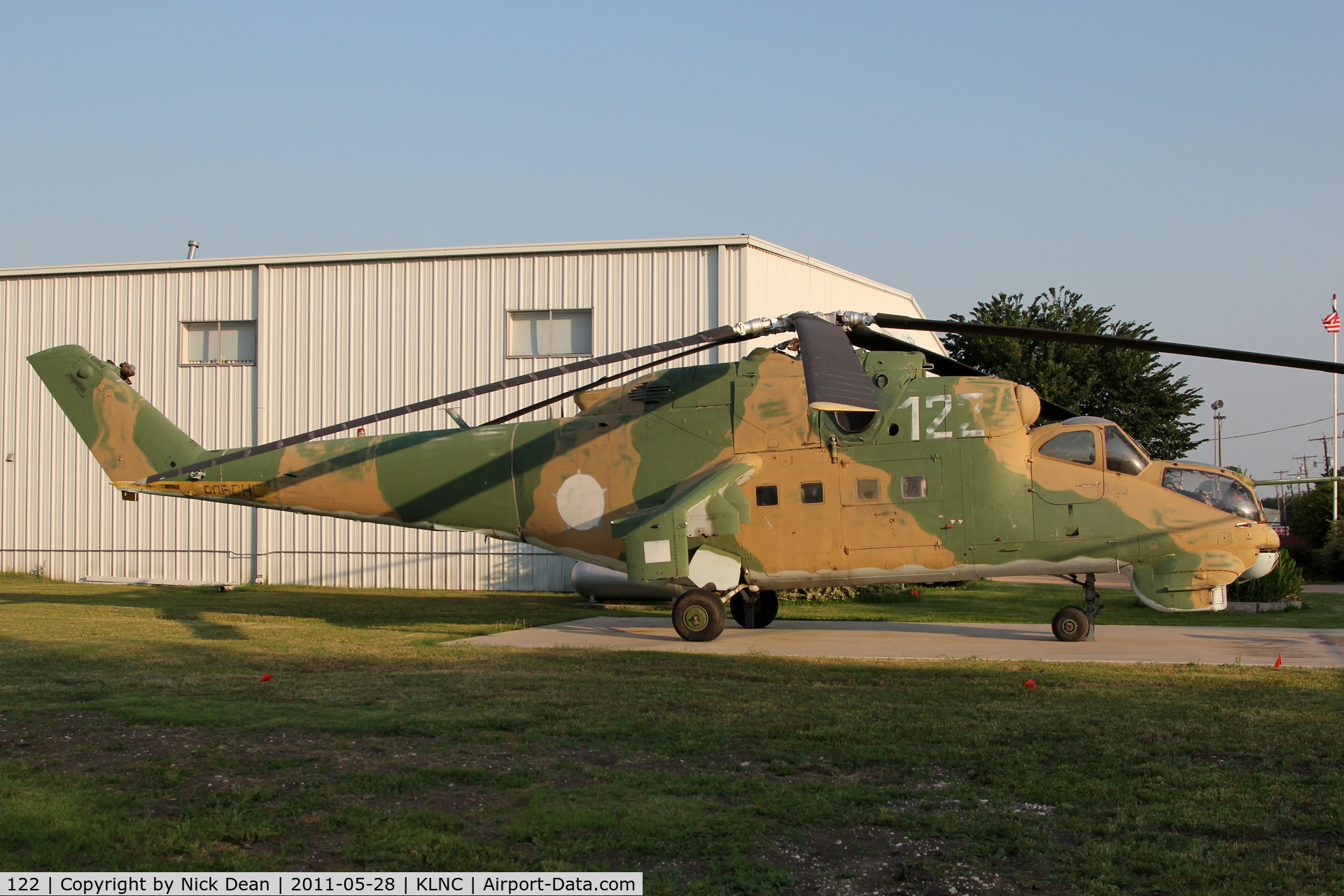 122, Mil Mi-24D Hind D C/N 730203, KLNC/LNC