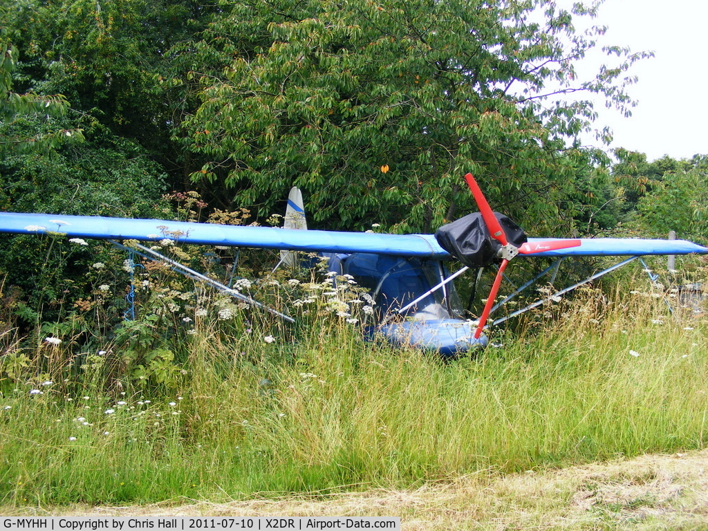 G-MYHH, 1993 Cyclone Airsports AX3/503 C/N C 2103069, at Manor Farm Airfield, Drayton St Leonard