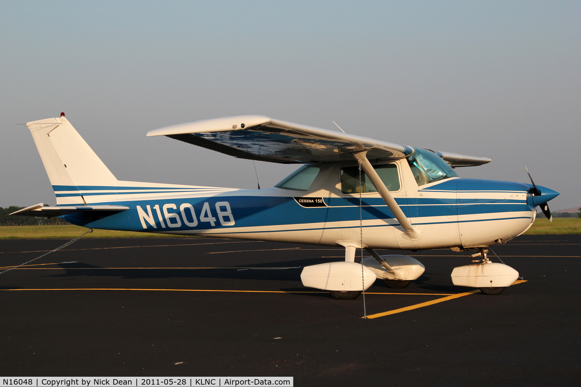N16048, 1972 Cessna 150L C/N 15073440, KLNC/LNC
