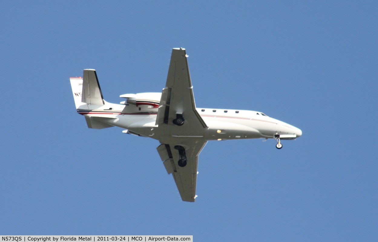 N573QS, 2008 Cessna 560XL Citation XLS C/N 560-5827, Net Jets C560XL