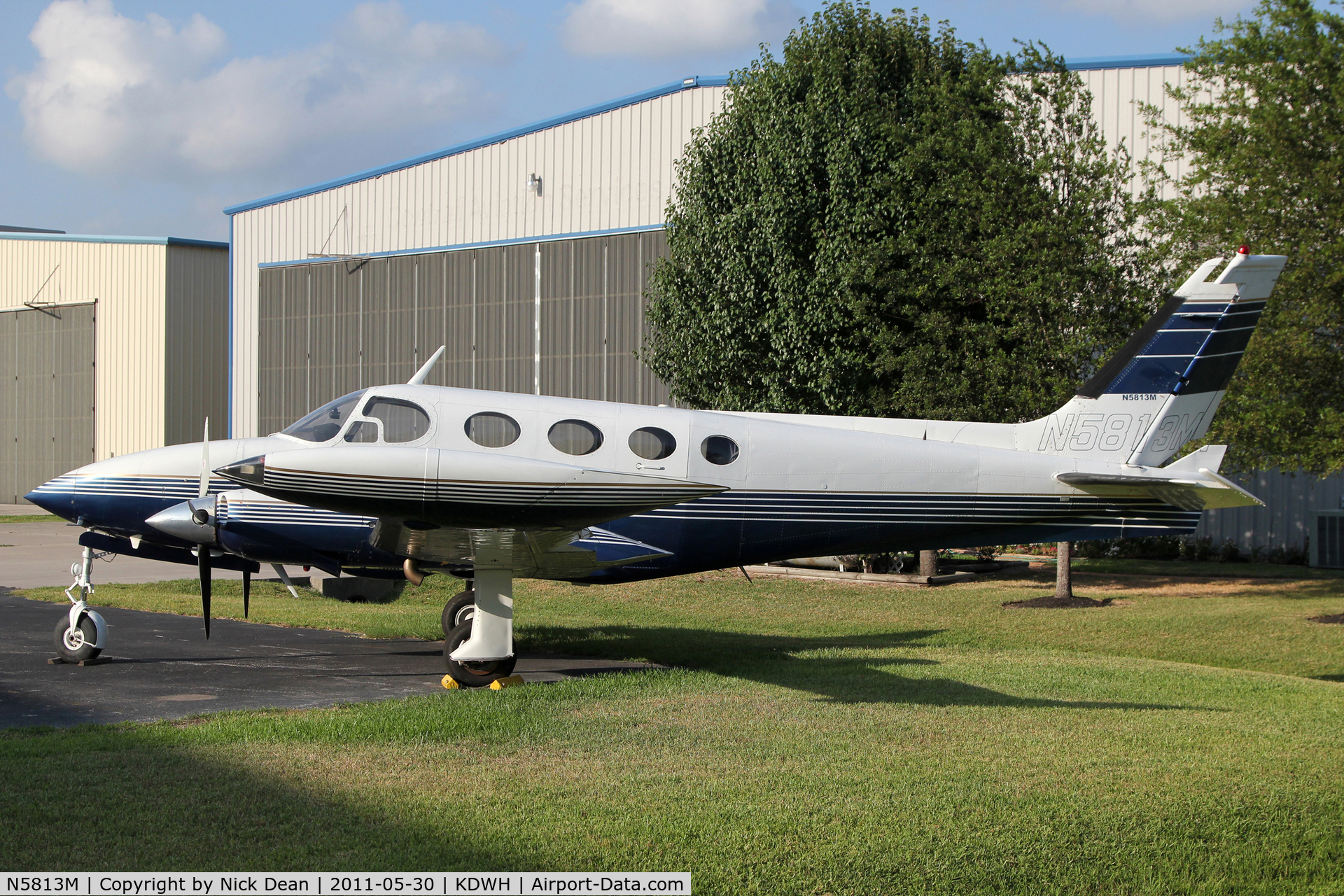 N5813M, 1972 Cessna 340 C/N 340-0048, KDWH/DWH