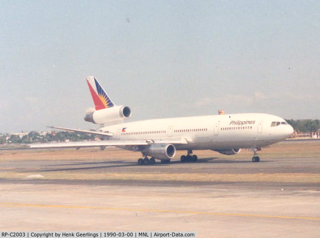 RP-C2003, 1976 McDonnell Douglas DC-10-30 C/N 46958, Philippine Airlines