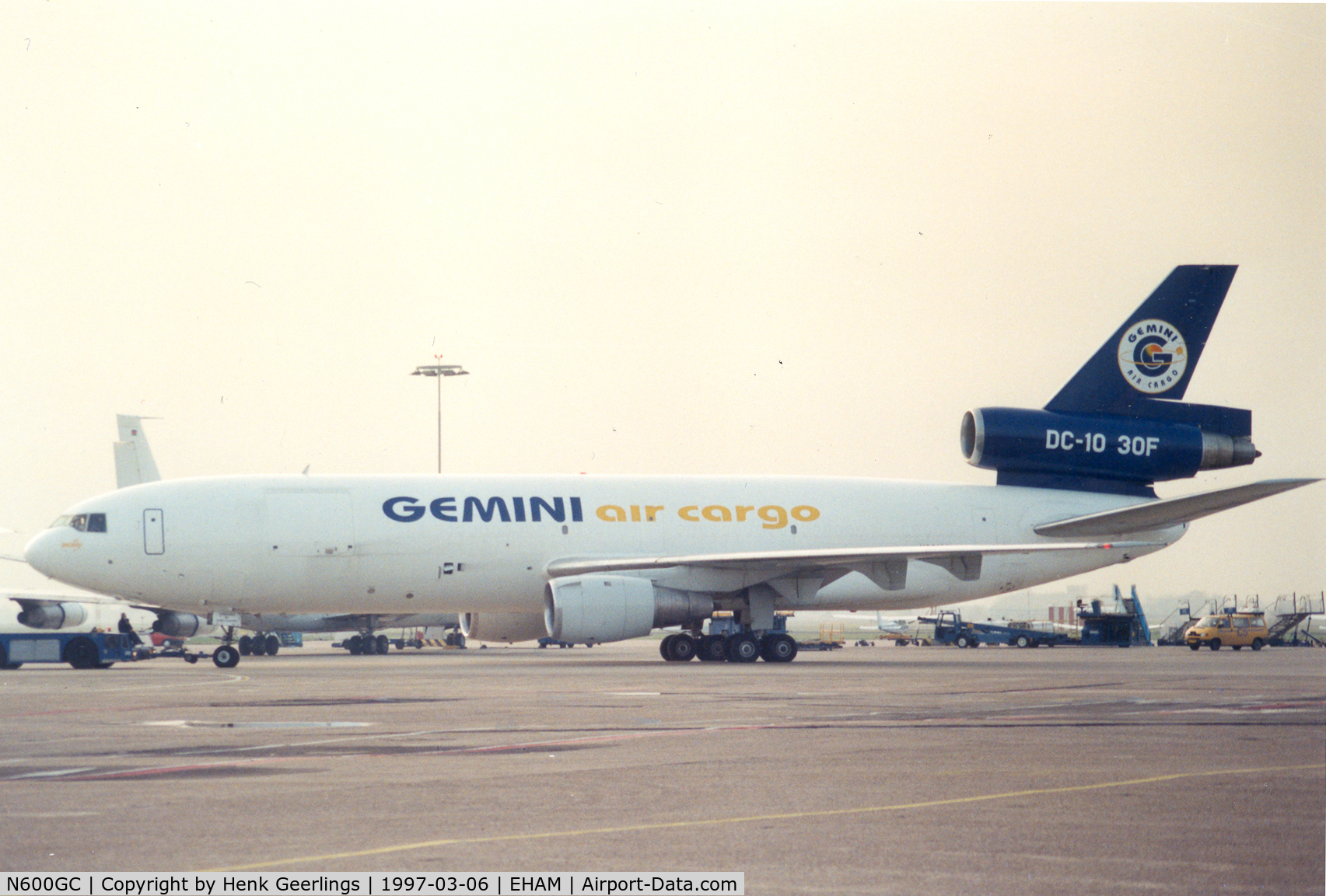 N600GC, 1977 McDonnell Douglas DC-10-30F C/N 46965, Gemini air cargo