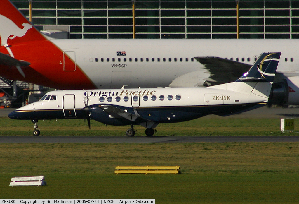 ZK-JSK, 1994 British Aerospace Jetstream 41 C/N 41049, taxi to 20