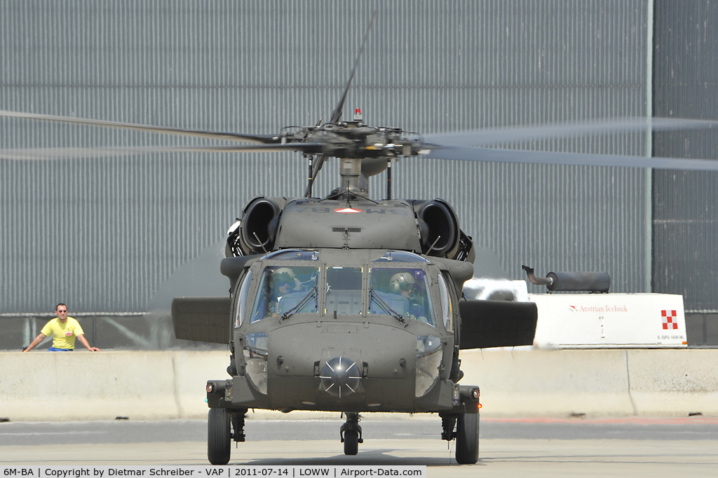 6M-BA, 2002 Sikorsky S-70A-42 Black Hawk C/N 70-2709, Austrian Air Force Sikorsky S70 Black Hawk