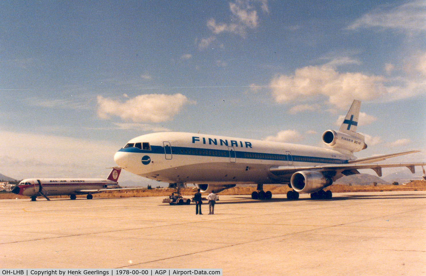 OH-LHB, 1975 McDonnell Douglas DC-10-30 C/N 47957, Finnair , charter from Helsinki