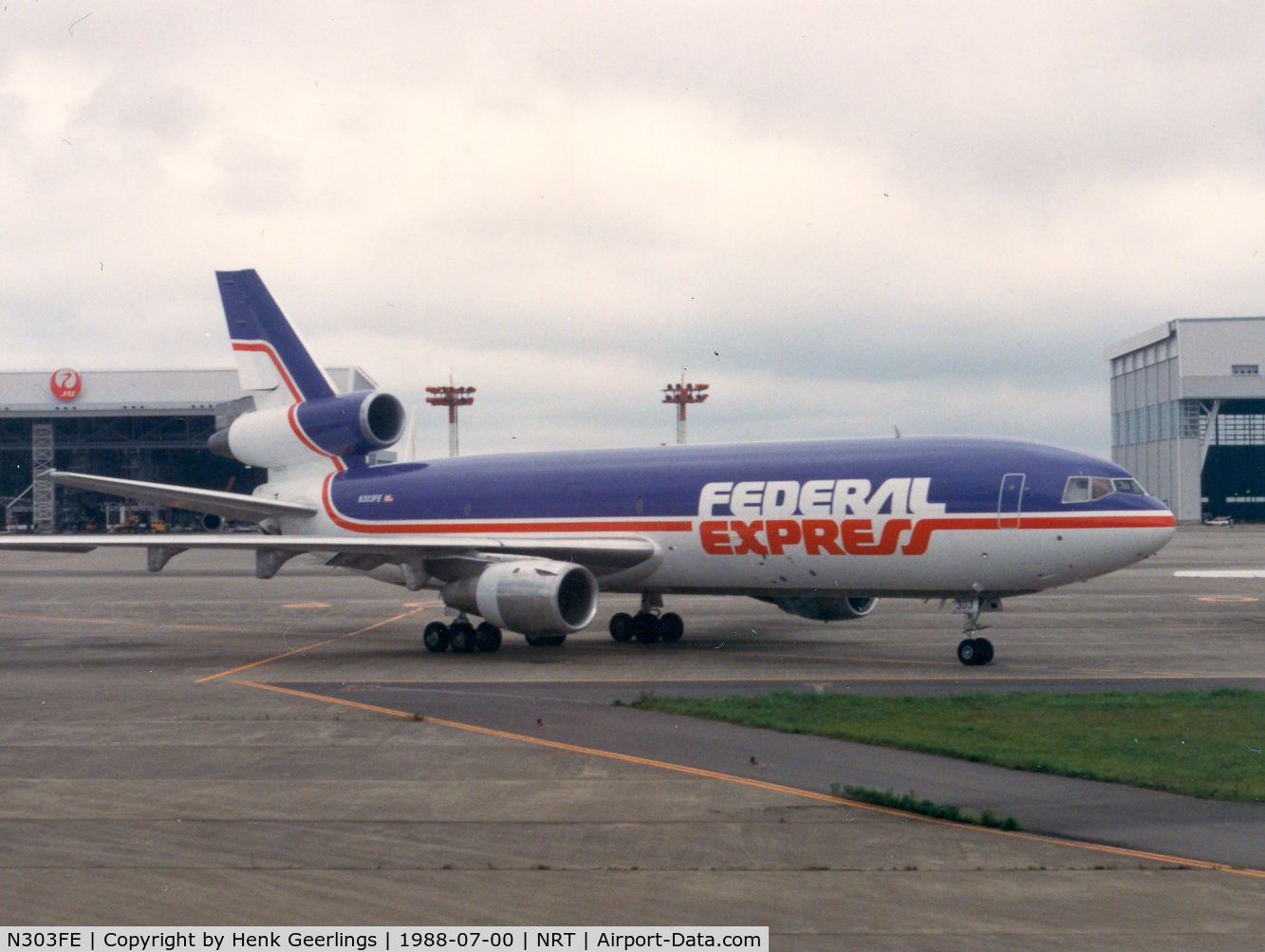 N303FE, 1973 McDonnell Douglas MD-10-30F C/N 46802, Federal Express