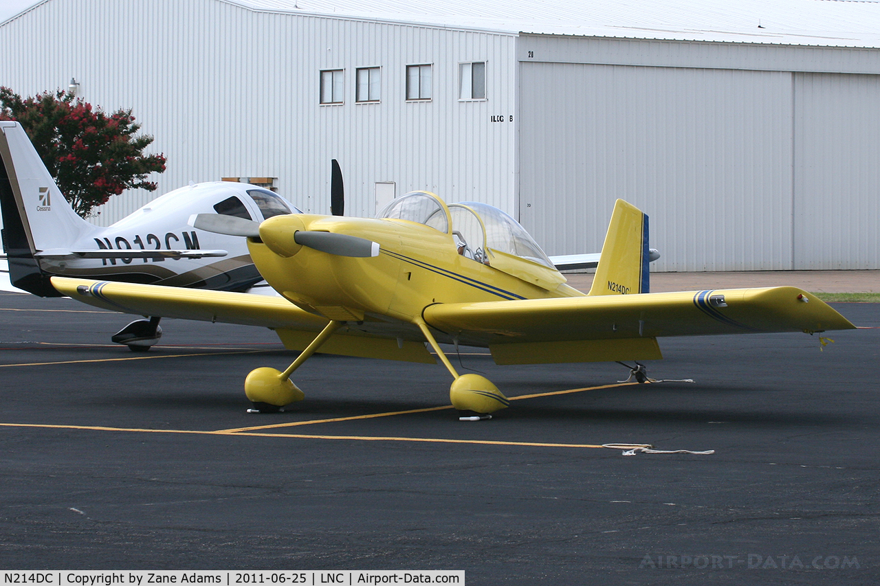 N214DC, Vans RV-8 C/N 80016, At the Lancaster Airport Open House