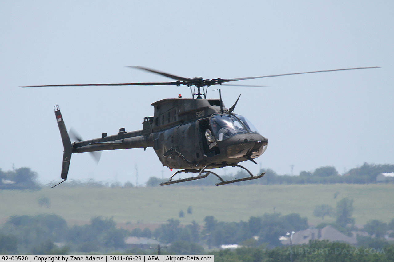 92-00520, 1992 Bell OH-58D Kiowa Warrior C/N 48501, OH-58D at Alliance Airport - Fort Worth, TX