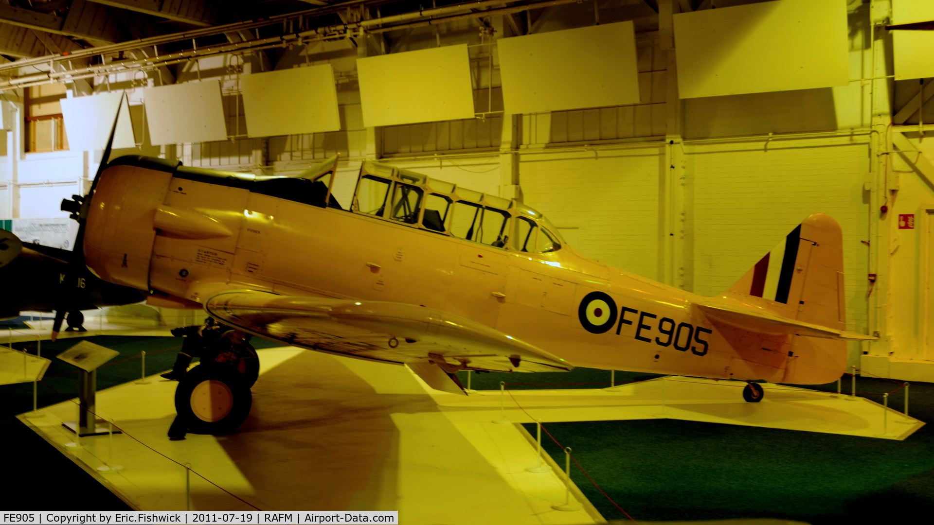 FE905, Noorduyn AT-16 Harvard IIB C/N 14-639, FE905 at the RAF Museum, Hendon, London.