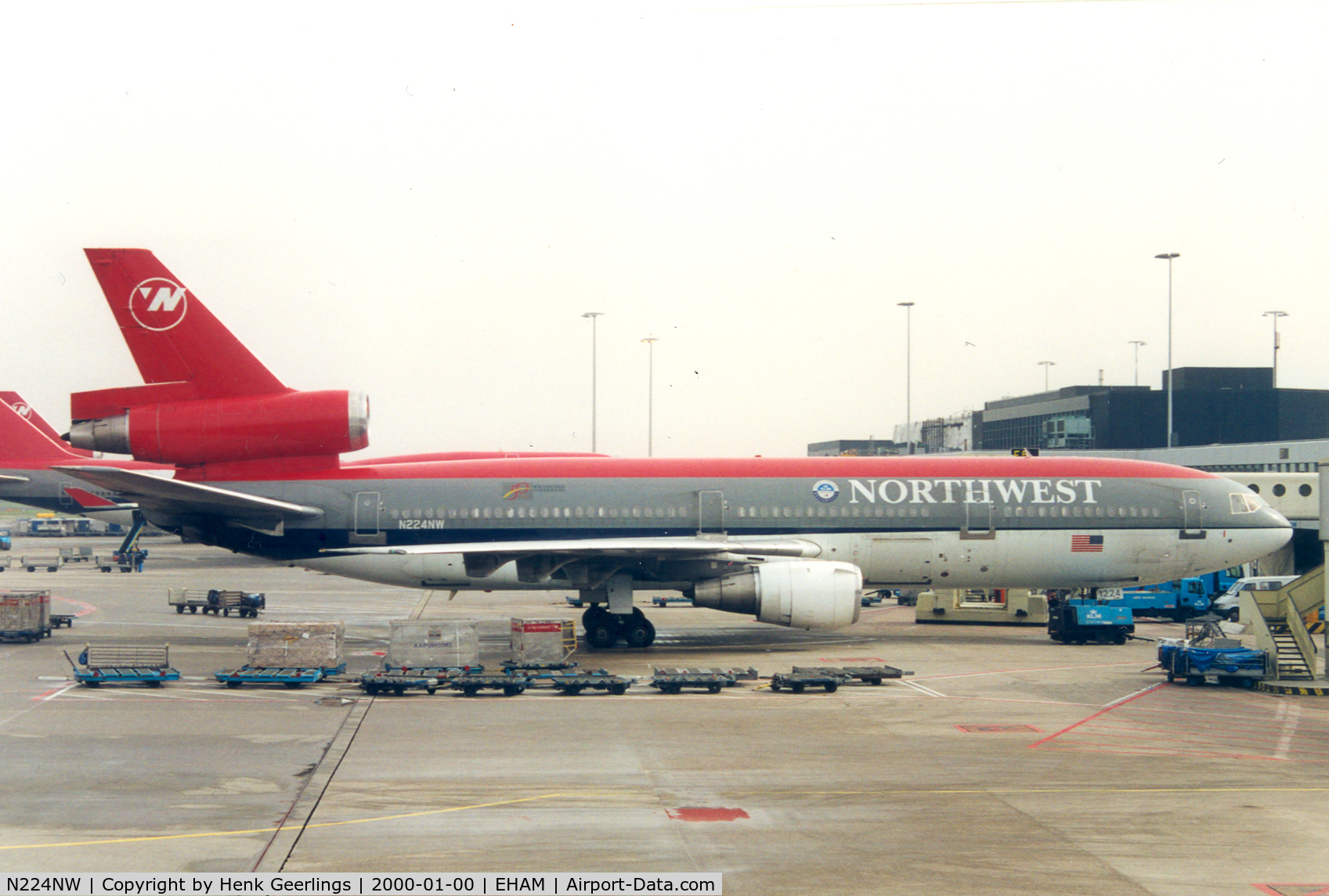 N224NW, 1975 McDonnell Douglas DC-10-30 C/N 46581, Northwest