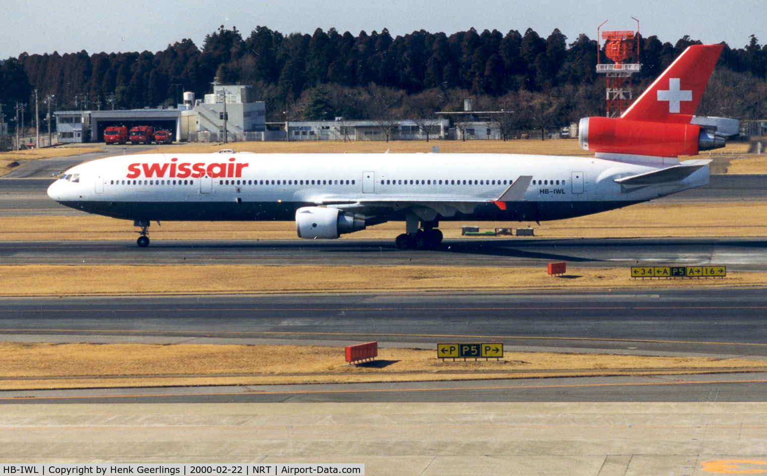HB-IWL, 1992 McDonnell Douglas MD-11F C/N 48456, Swissair