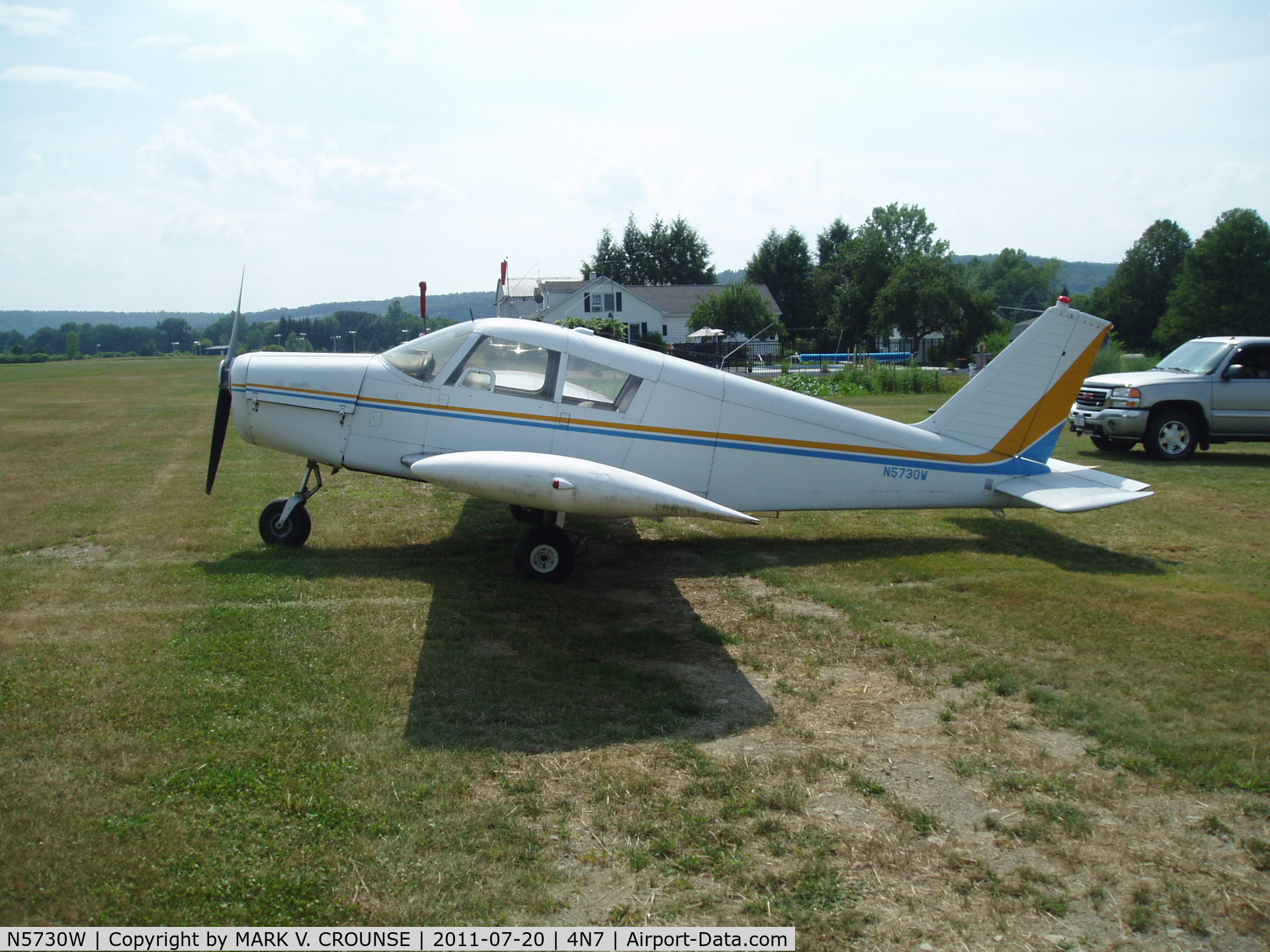 N5730W, 1963 Piper PA-28-160 Cherokee C/N 28-1366, 1963 PA28-160