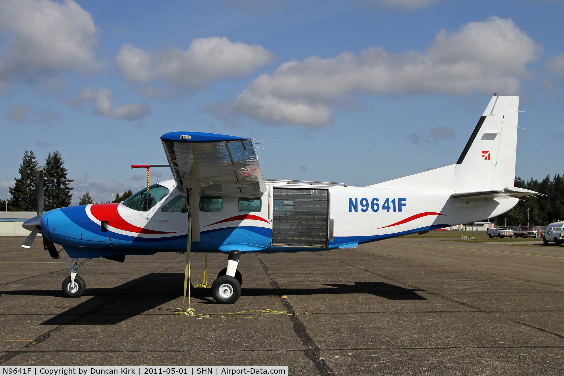 N9641F, 1987 Cessna 208 Caravan I C/N 20800122, Parachuting C.208