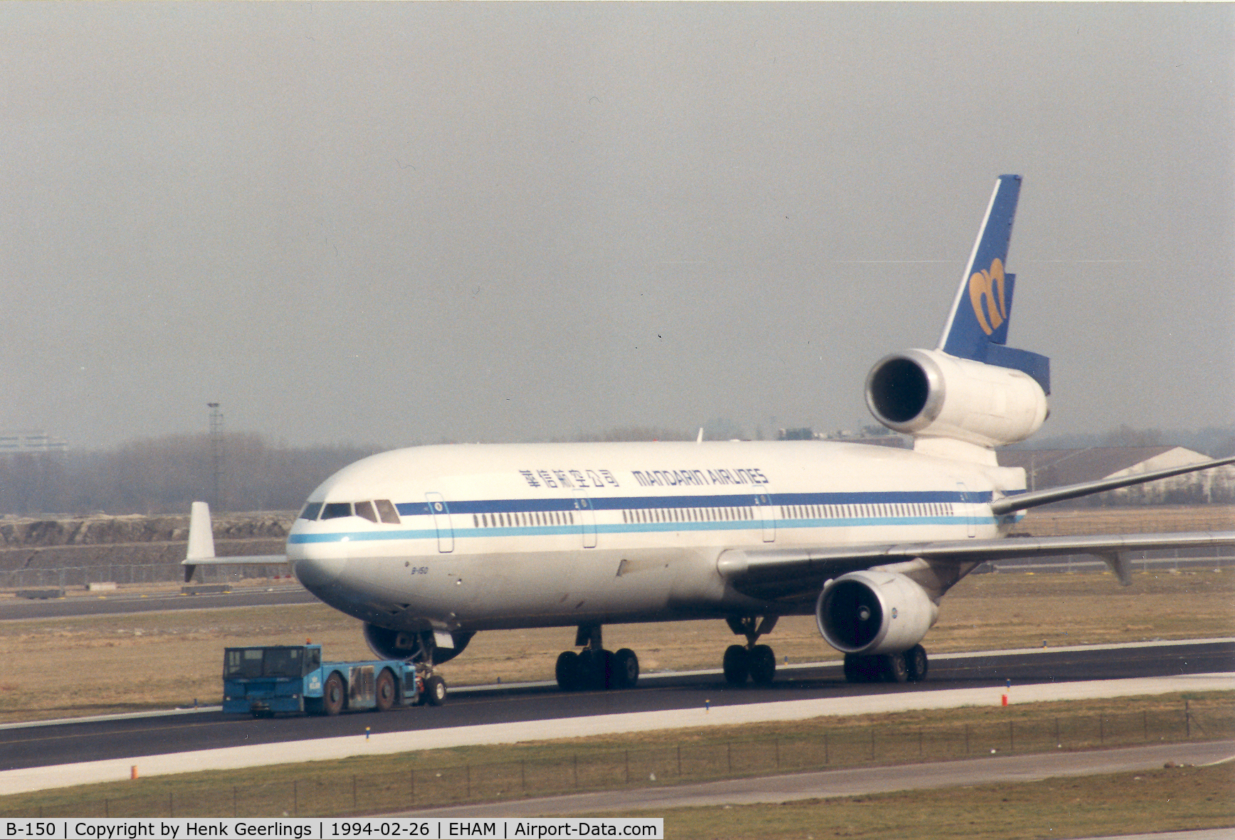 B-150, 1992 McDonnell Douglas MD-11 C/N 48468, Mandarin Airlines