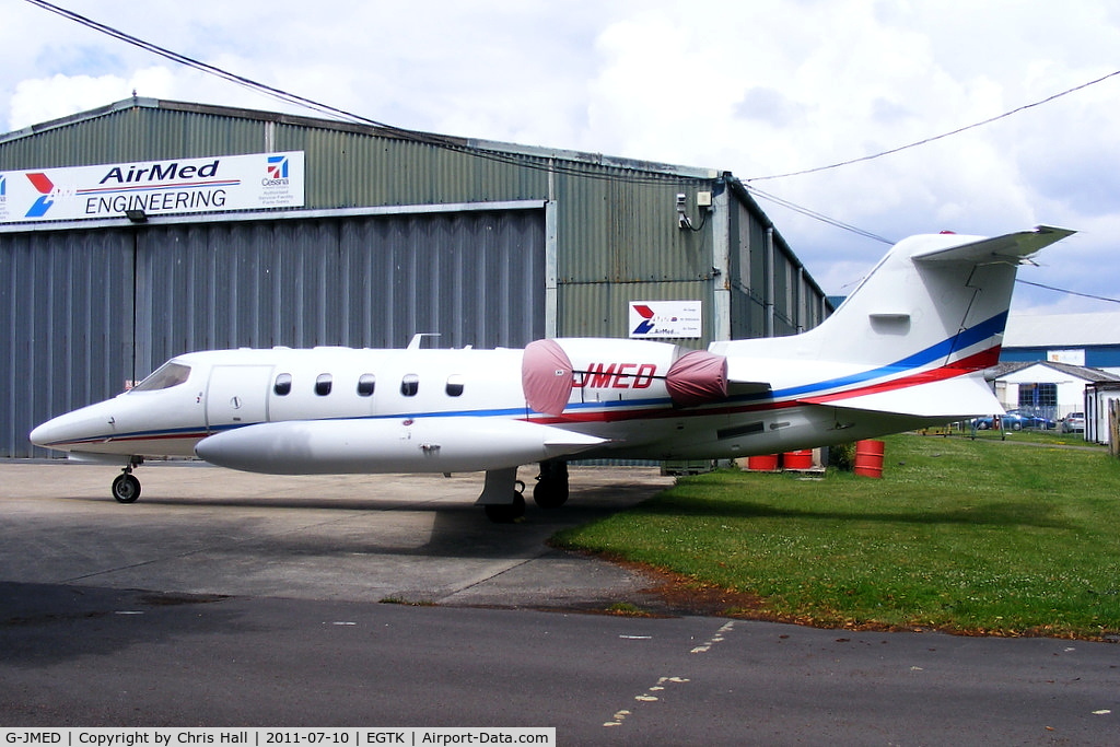 G-JMED, 1992 Learjet 35A C/N 35A-671, Air Medical Ltd