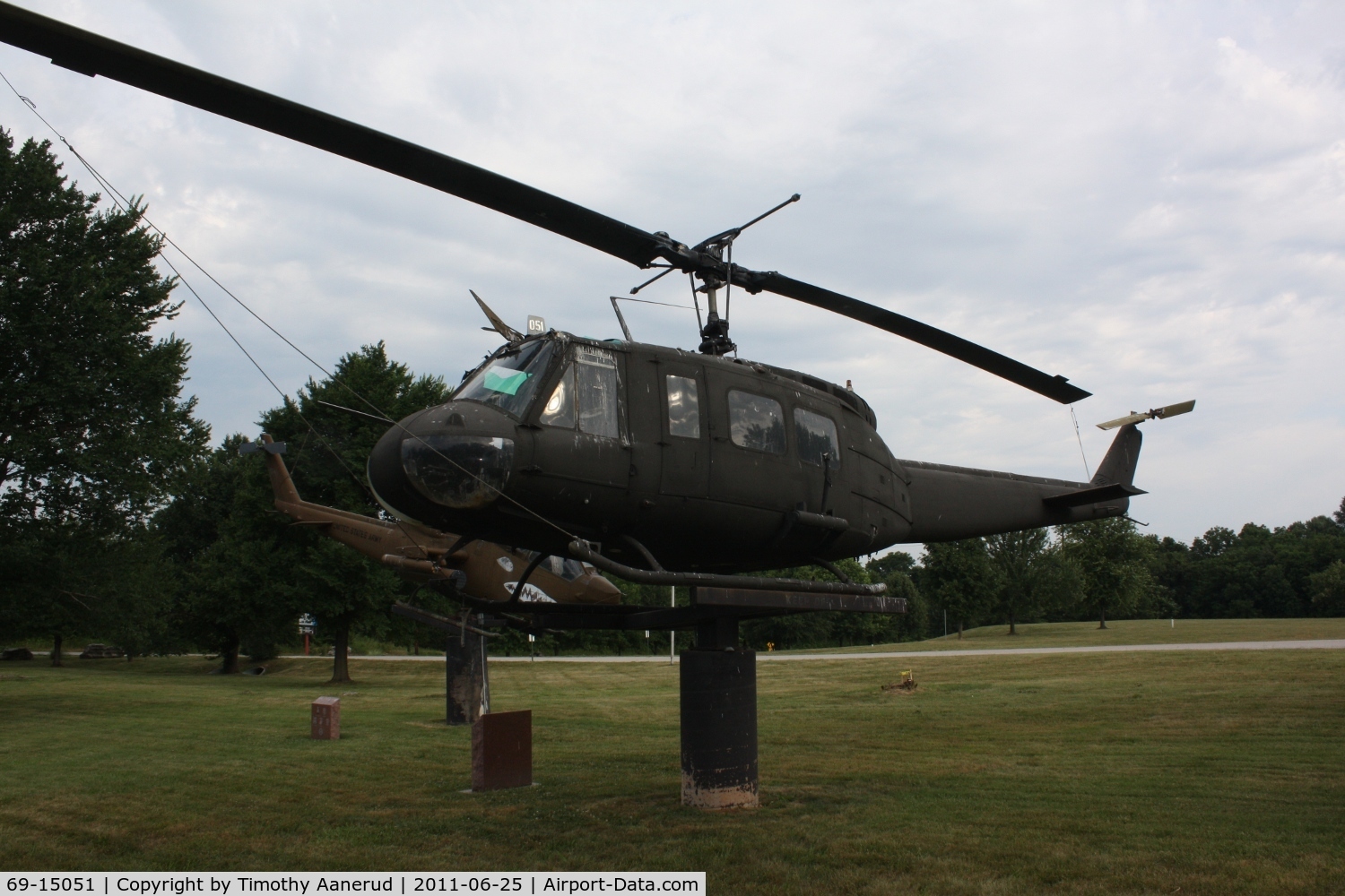 69-15051, Bell UH-1H-BF Iroquois C/N 11339, Bell UH-1H-BF, c/n: 11339; American Legion Vietnam War Memorial Post 639