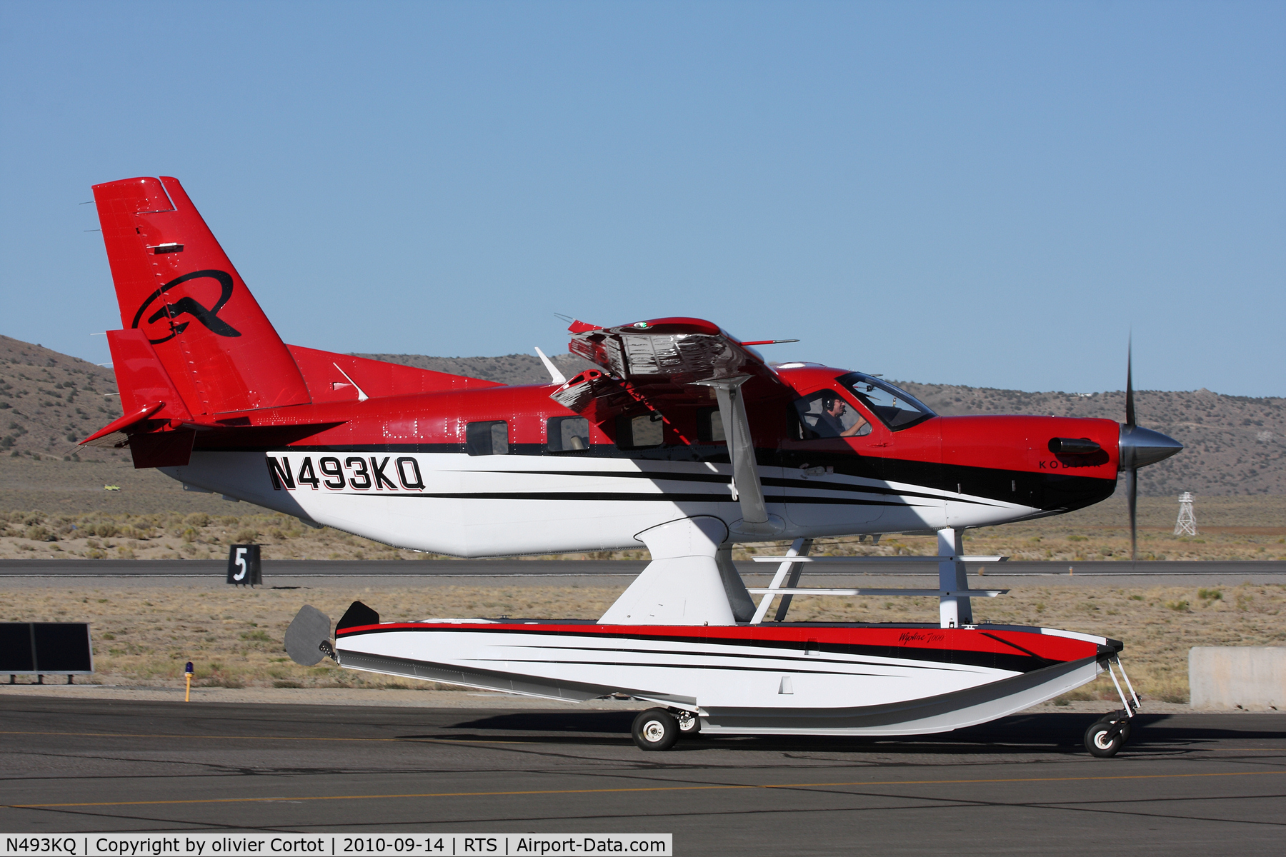 N493KQ, 2008 Quest Kodiak 100 C/N 100-0003, Reno air races 2010