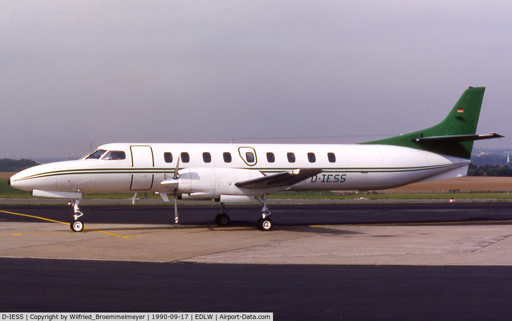 D-IESS, 1980 Swearingen SA-226TC Metro II C/N TC-338, Borussia Flug / Moenchengladbach / Germany