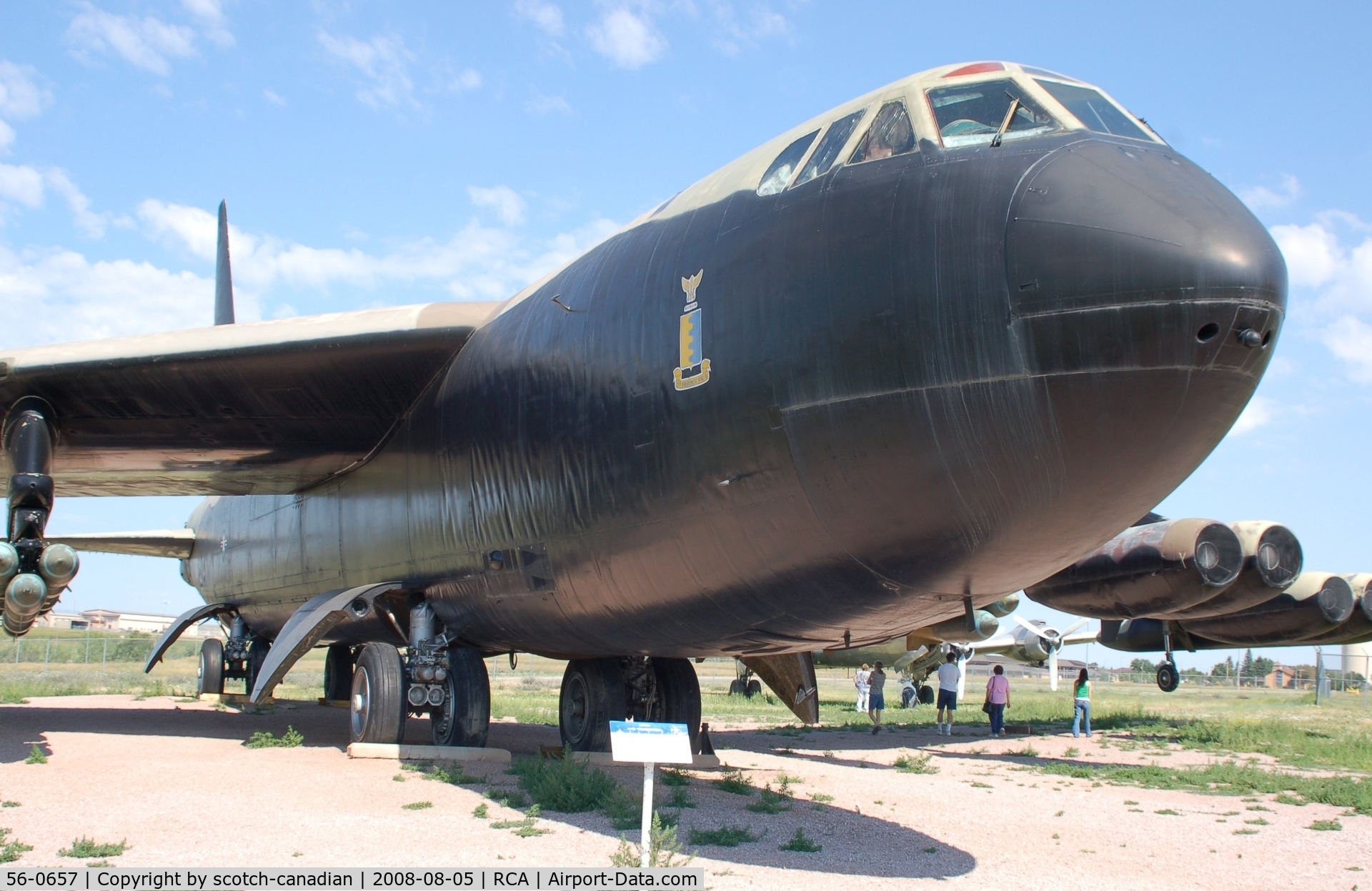 56-0657, 1956 Boeing B-52D-30-BW Stratofortress C/N 464028, 1956 Boeing B-52D-30-BW Stratofortress at the South Dakota Air and Space Museum, Box Elder, SD