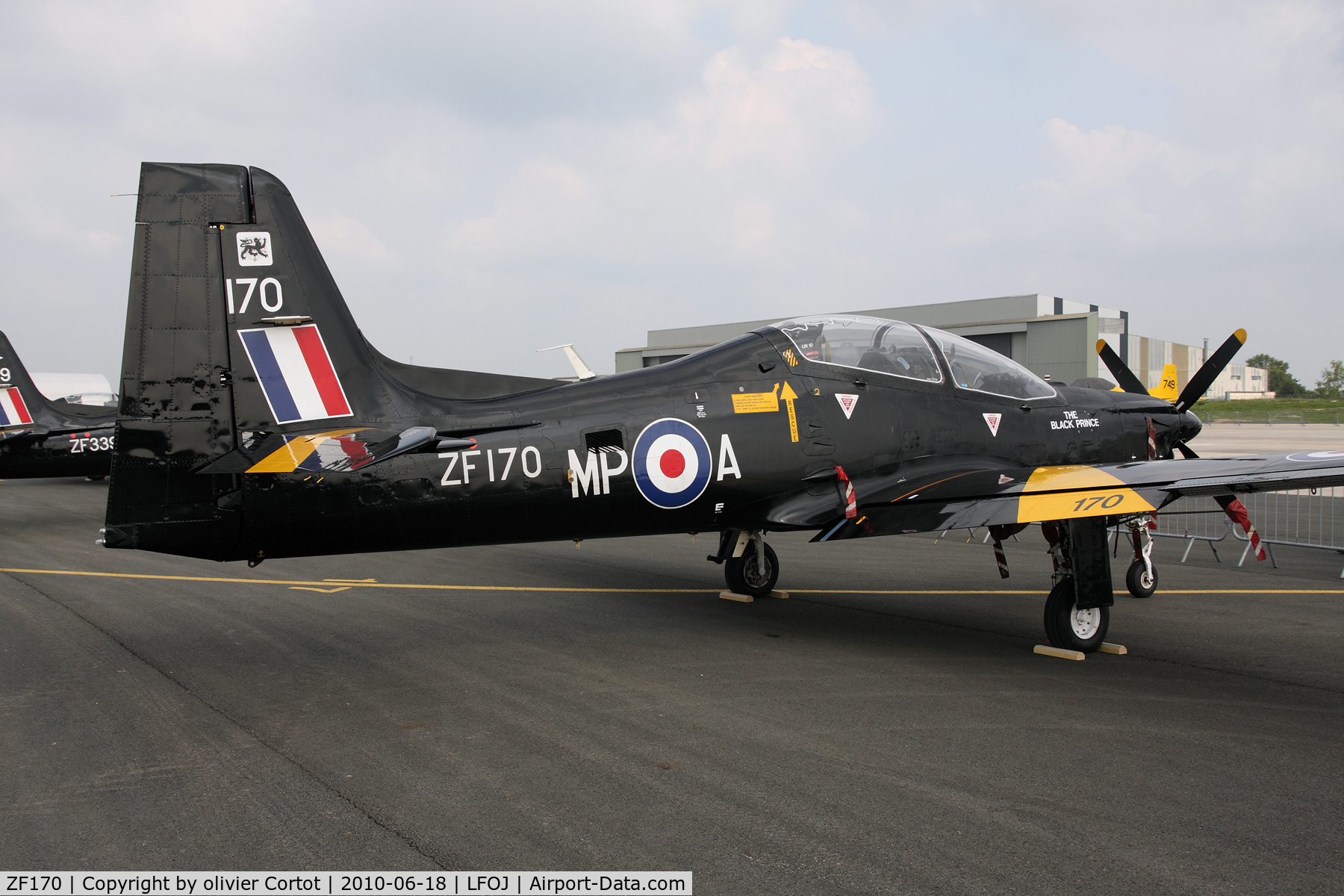 ZF170, 1989 Short S-312 Tucano T1 C/N S022/T22, Orleans French AFB