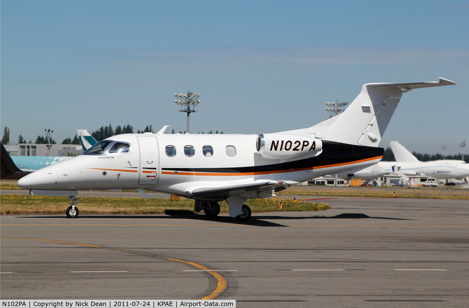 N102PA, 2009 Embraer EMB-500 Phenom 100 C/N 50000030, KPAE/PAE