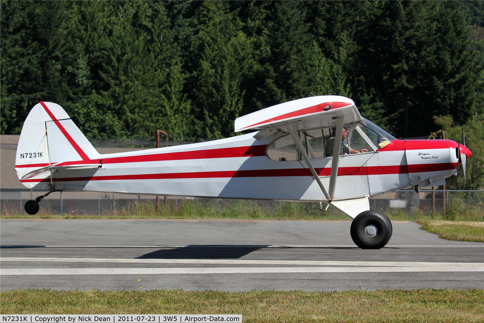 N7231K, 1953 Piper PA-18 C/N 18-123, 3W5 2011