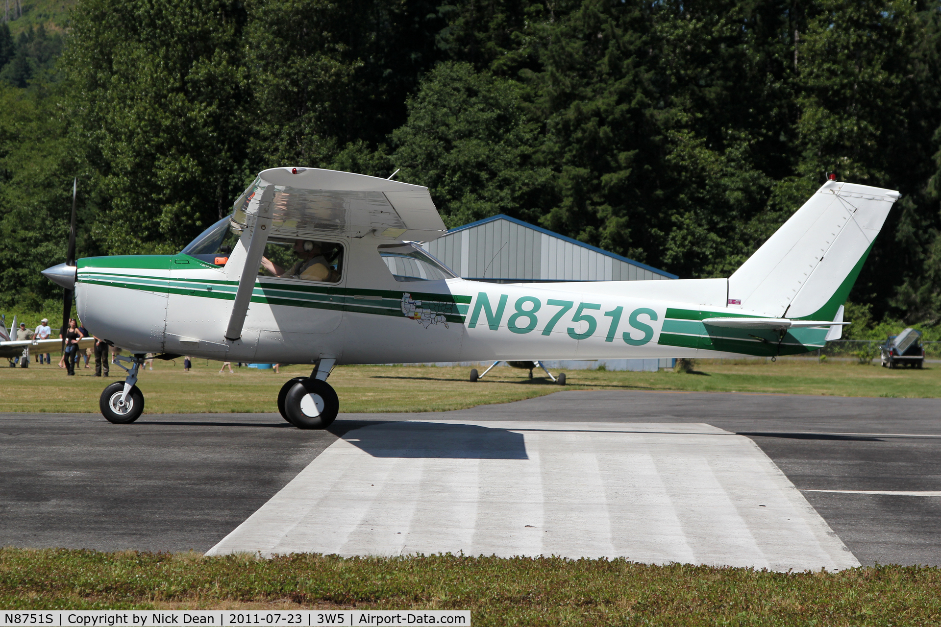N8751S, 1966 Cessna 150F C/N 15062051, 3W5 2011