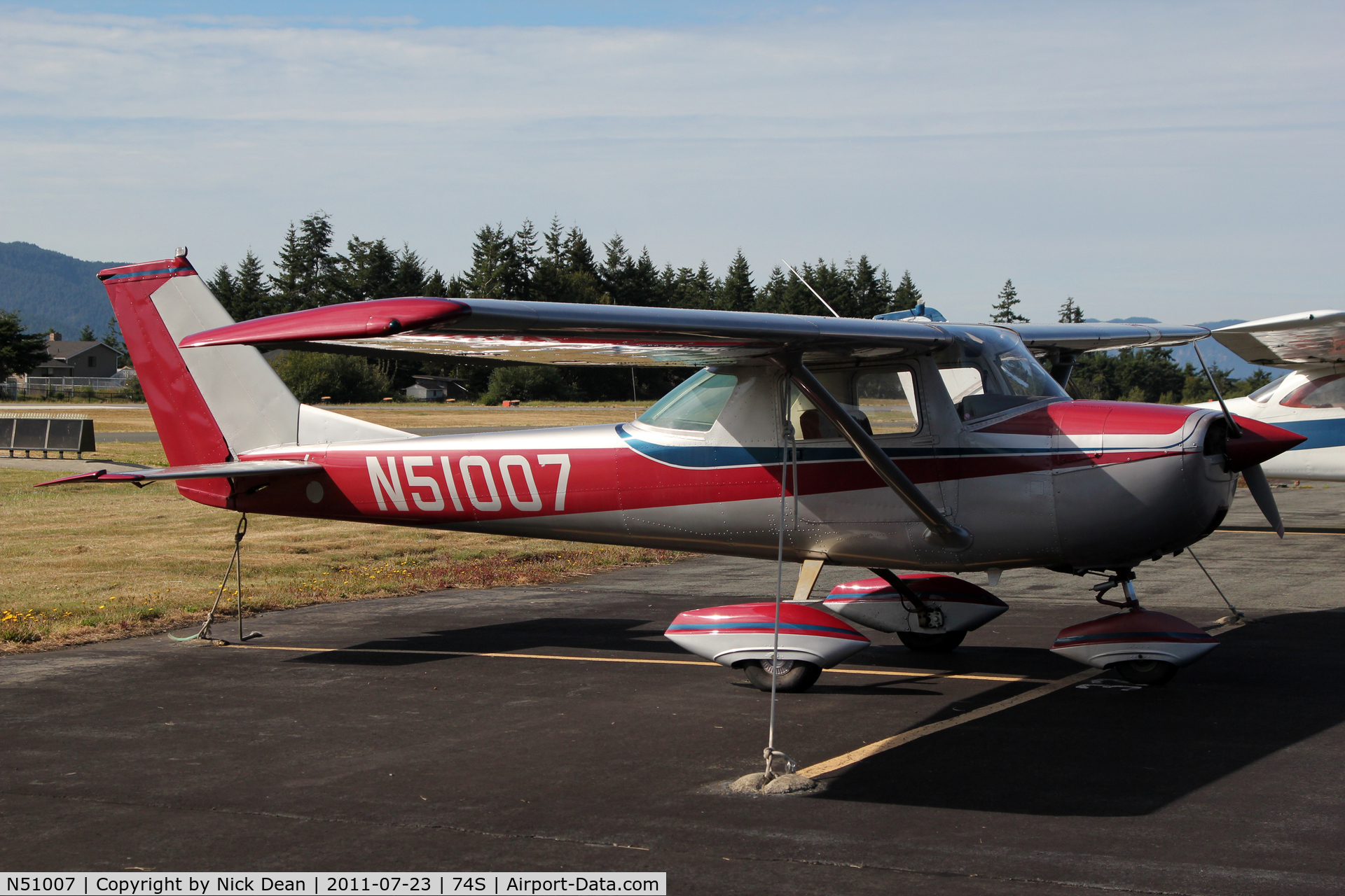 N51007, 1968 Cessna 150J C/N 15069704, 74S Anacortes