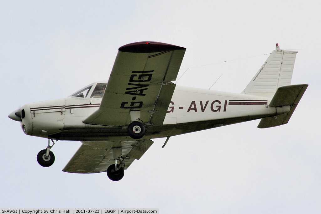 G-AVGI, 1967 Piper PA-28-140 Cherokee C/N 28-22822, Merseyflight Ltd