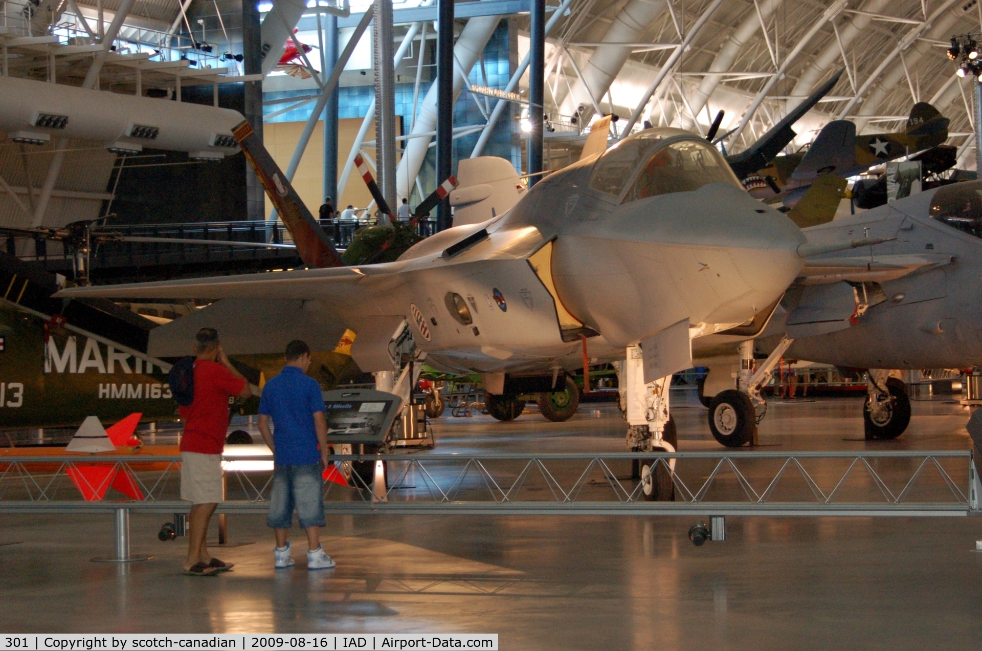 301, Lockheed Martin X-35B C/N PAV-1, Lockheed Martin X-35B STOVL at the Steven F. Udvar-Hazy Center, Smithsonian National Air and Space Museum, Chantilly, VA