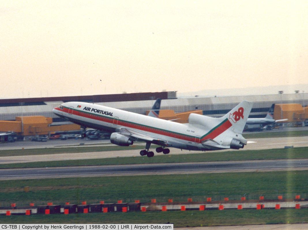 CS-TEB, 1983 Lockheed L-1011-500 TriStar C/N 1240, Air Portugal , TAP