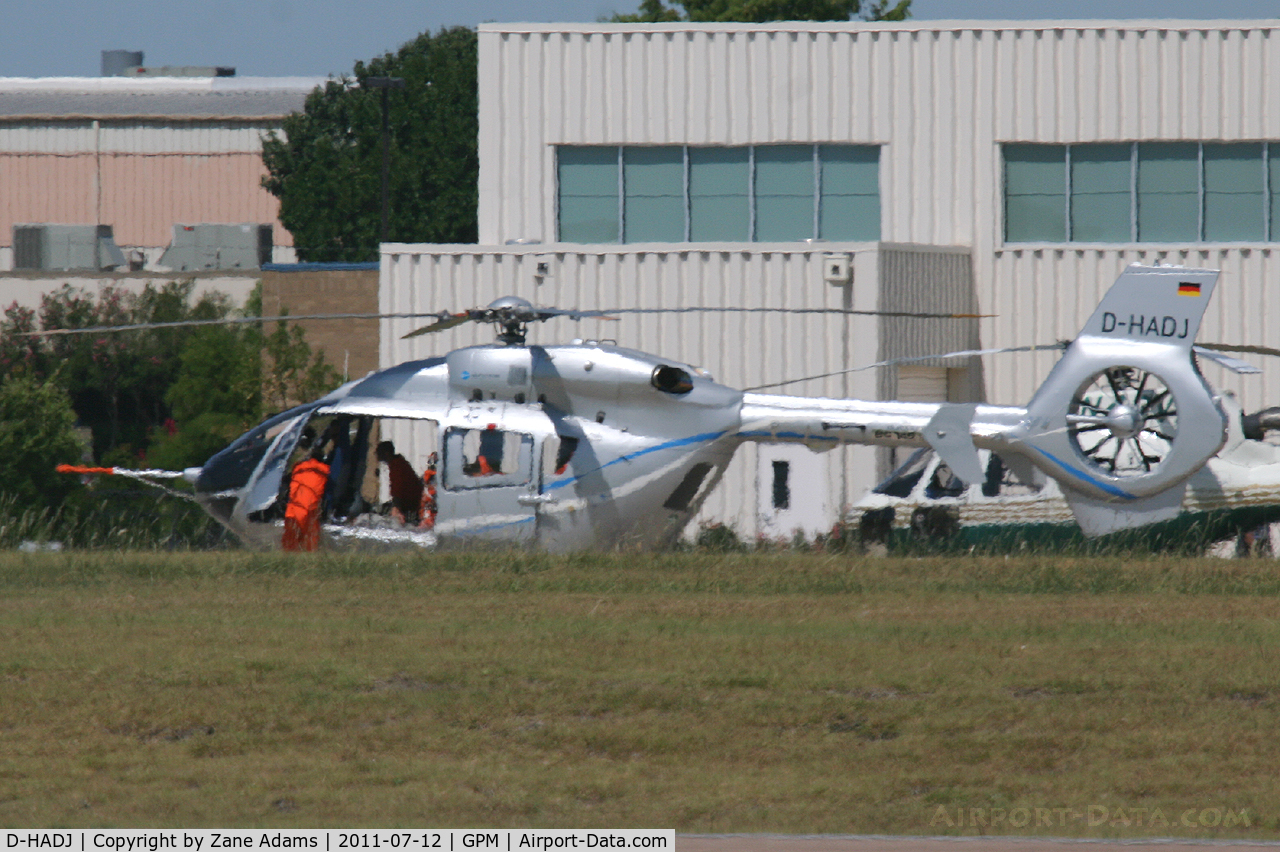D-HADJ, 2010 Eurocopter-Kawasaki EC-145T-2 (BK-117D-2) C/N 20002, At Grand Prairie Municipal - American Eurocopter